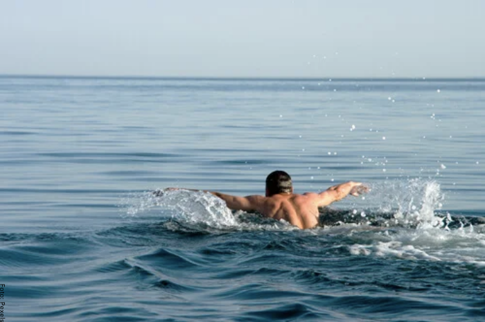 Երազում լողի մասին, ինքնակատարելագործման պահ: