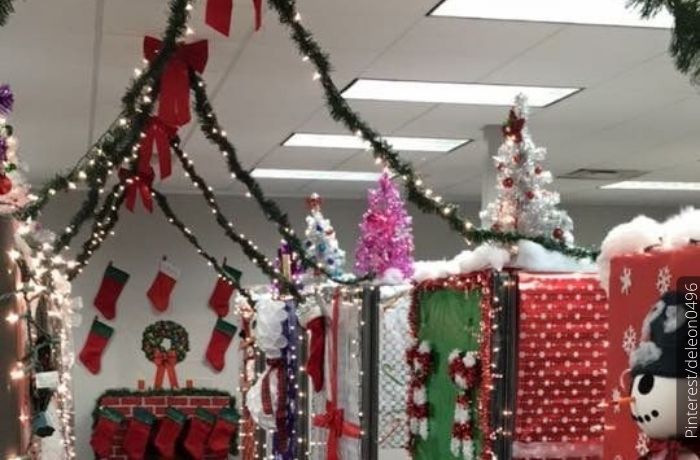Vianočné dekorácie pre kancelárie, vyzdobte si svoju prácu!