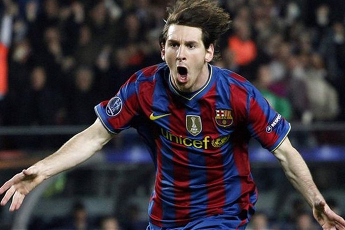 Ymunodd Messi â'r clwb pelipintados (Lluniau)