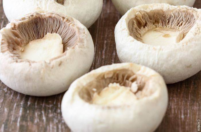 Täytetyt sienet, helposti valmistettava herkku