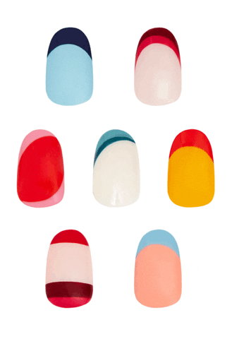 Les ongles multicolores, 7 bonnes idées !